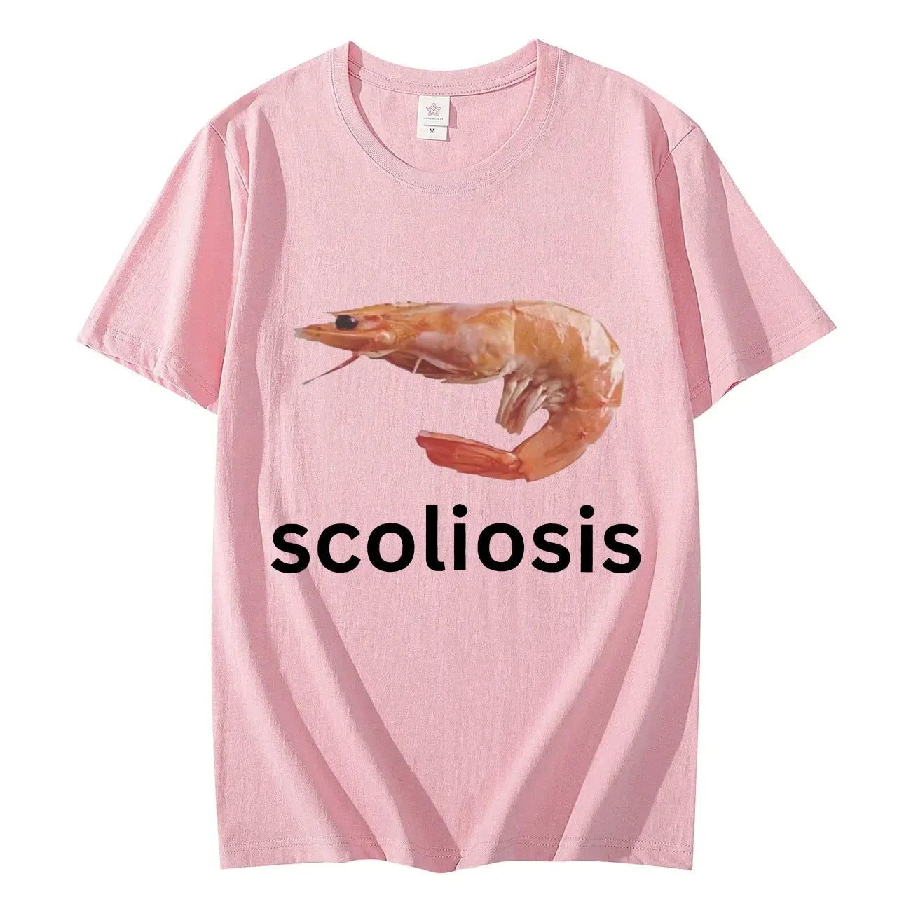 Scoliosis Funny Shrimp Meme-Unisex