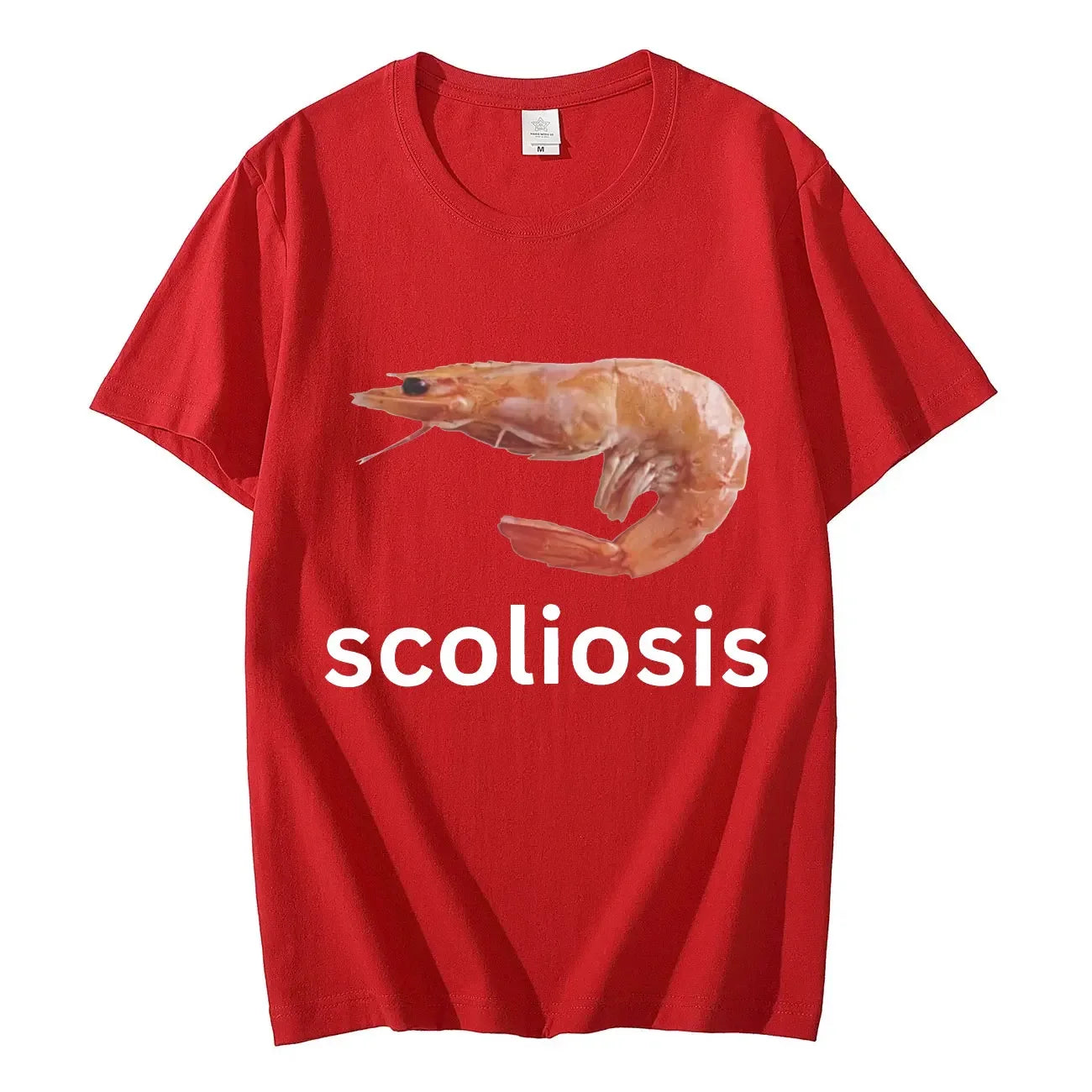 Scoliosis Funny Shrimp Meme-Unisex