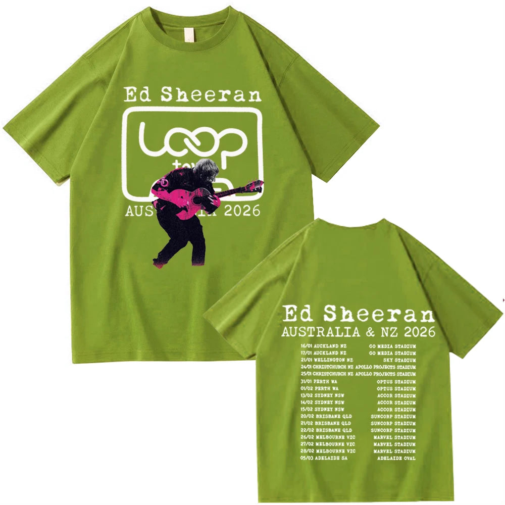 Ed Sheeran Loop Tour 2026-Unisex
