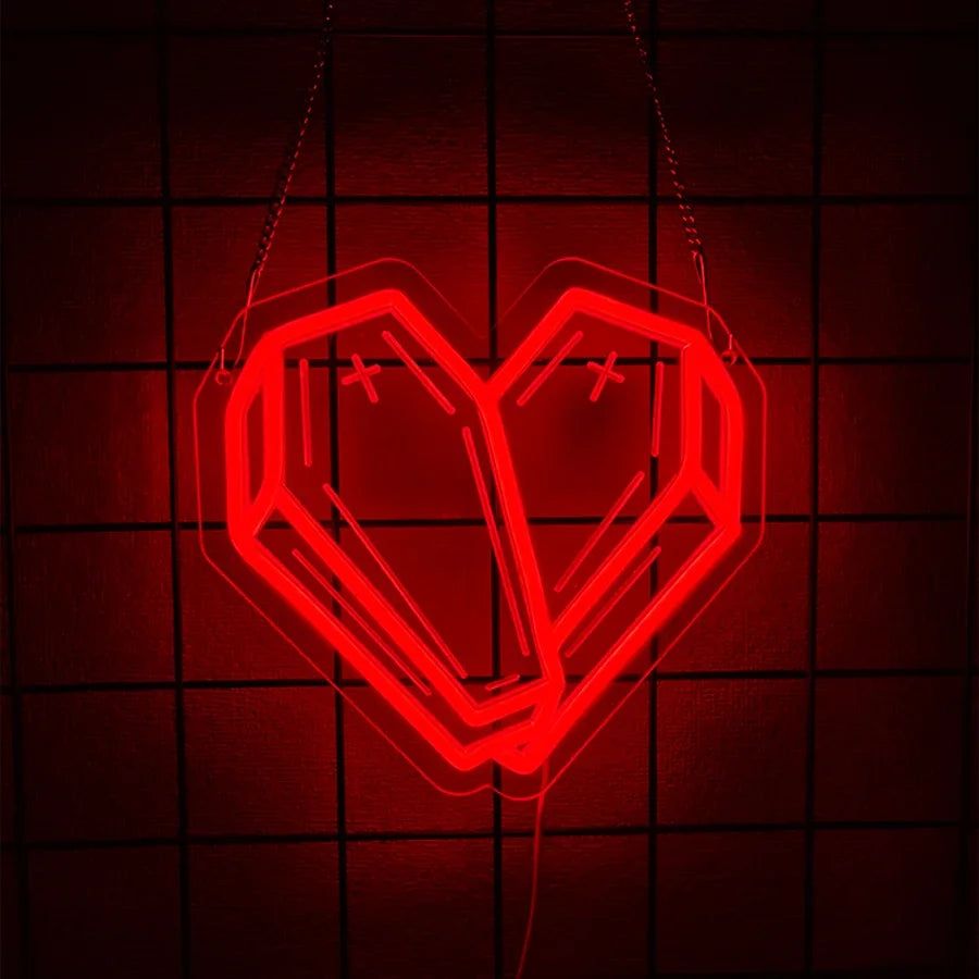 Bedroom Neon Coffin Sign