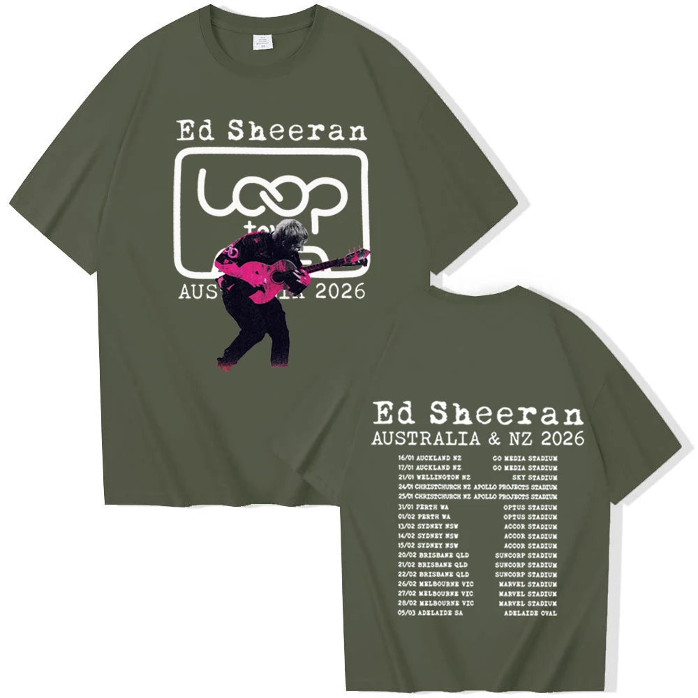 Ed Sheeran Loop Tour 2026-Unisex