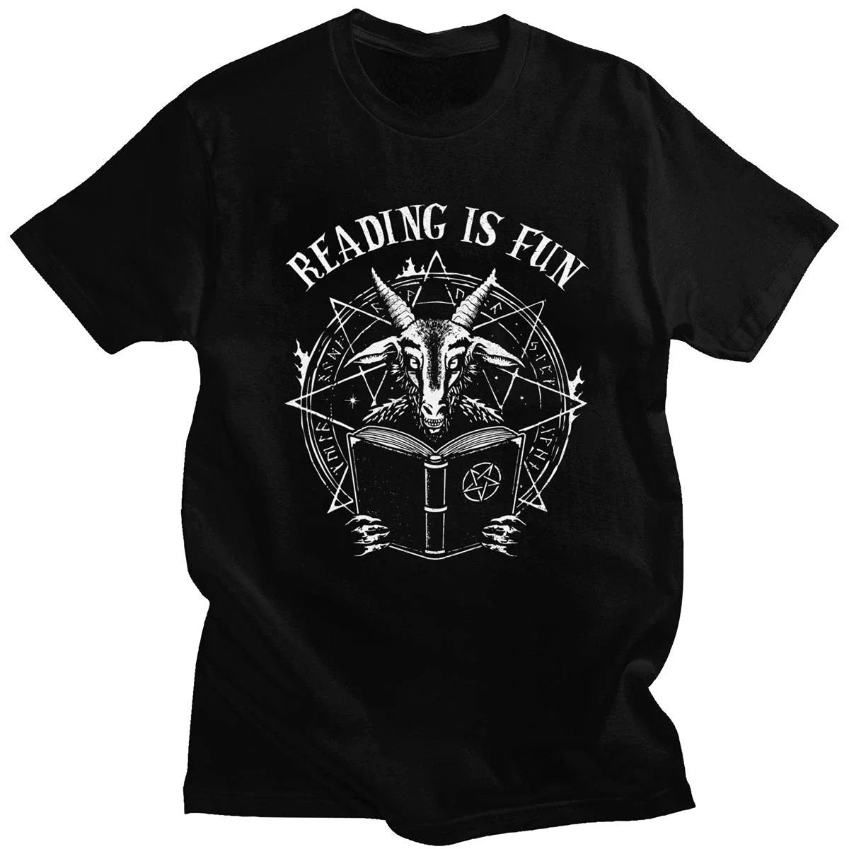 Satan Demon Geeks Reading Is Fun-Unisex