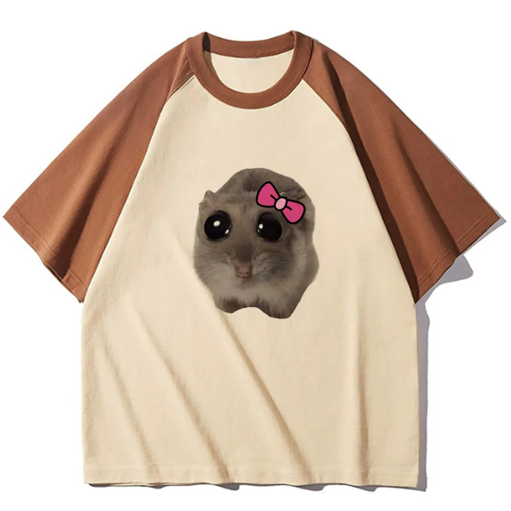 Sad Hamster t-shirts women