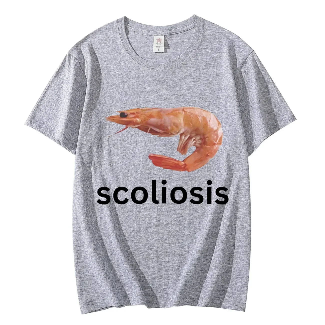 Scoliosis Funny Shrimp Meme-Unisex