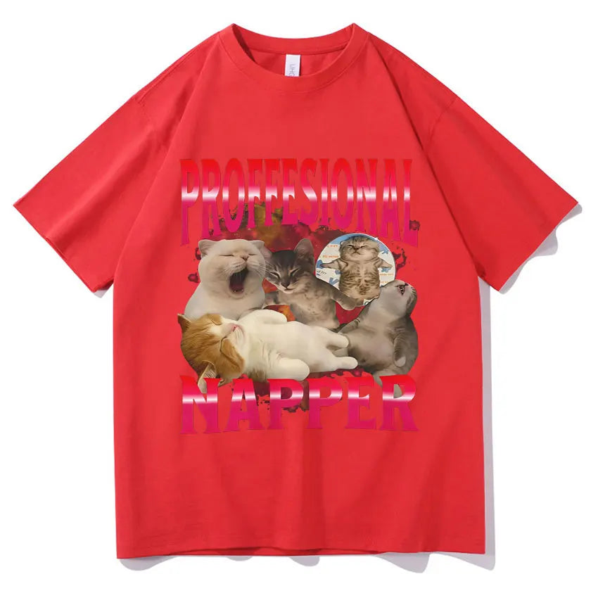 Fun Cat Lovers' Professional Nap