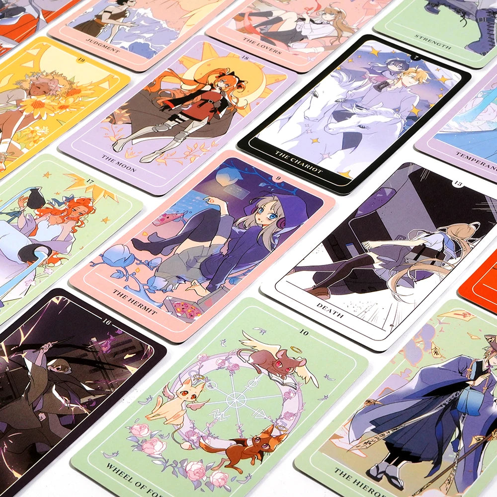 10.3*6cm Anime Tarot Deck