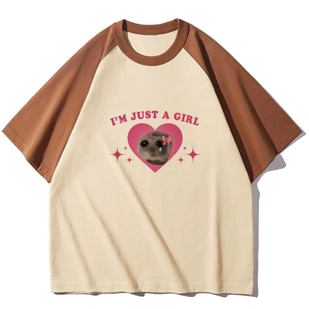 Sad Hamster t-shirts women