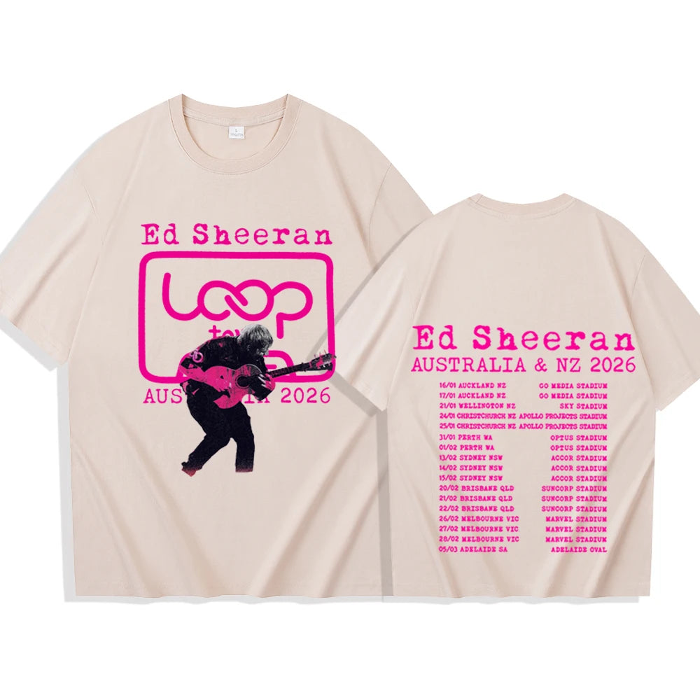 Ed Sheeran Loop Tour 2026-Unisex