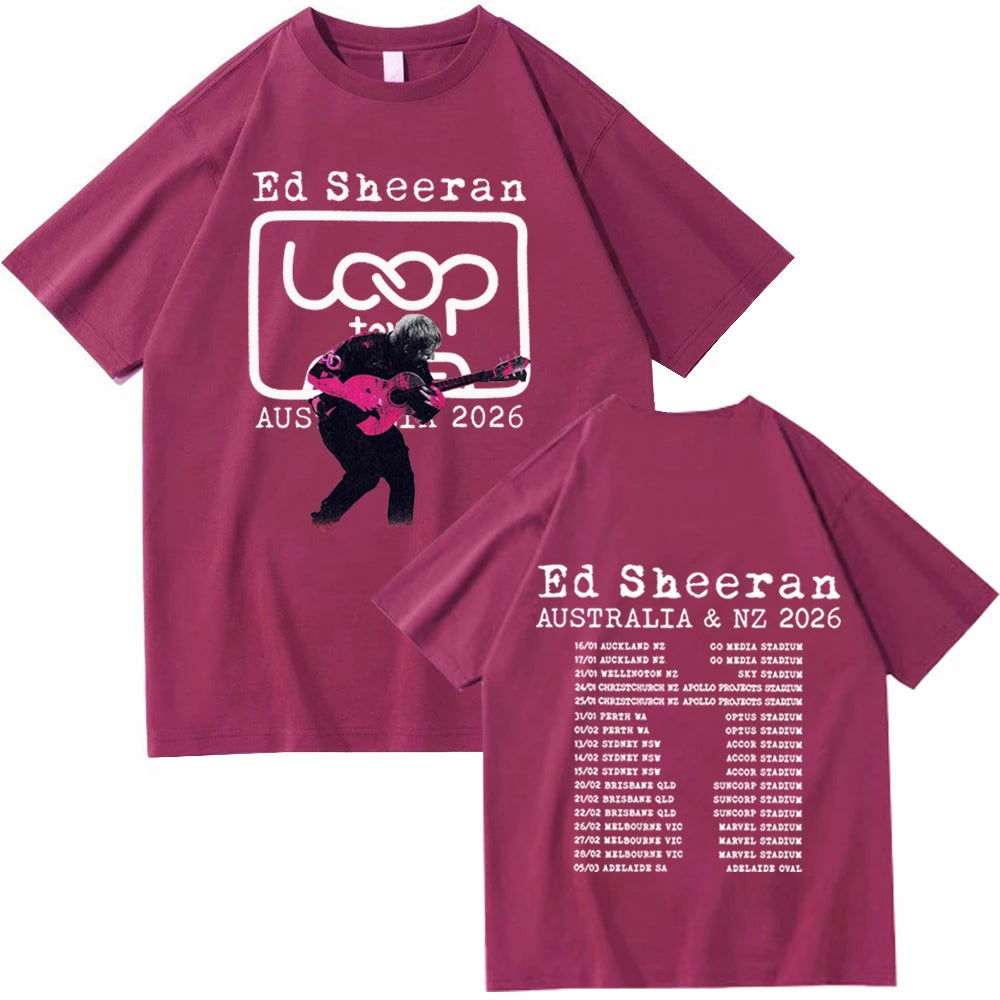 Ed Sheeran Loop Tour 2026-Unisex