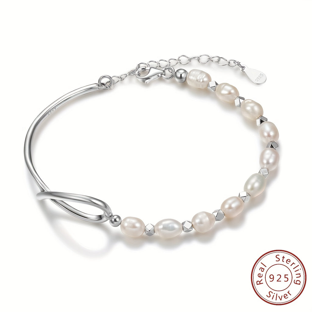 100% Real 925 Sterling Silver Bracelet for Women